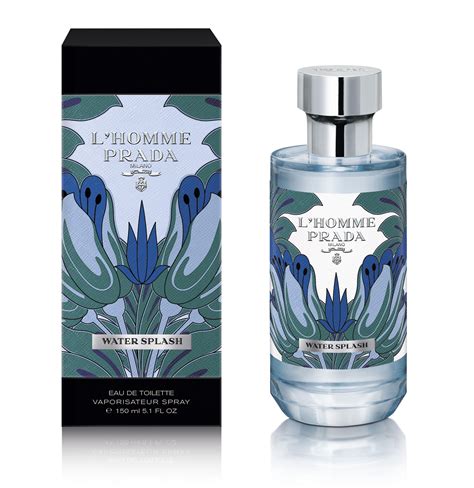 prada l'homme prada water splash.